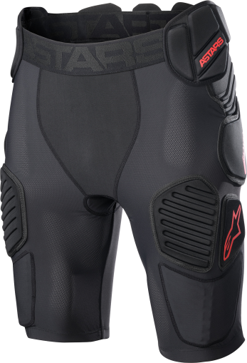 Protective wedge ALPINESTARS SHORT BIONIC PRO BLACK/RED