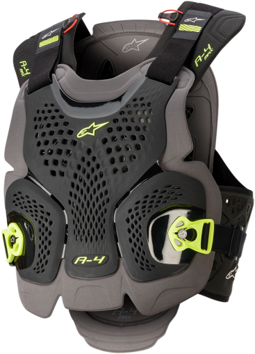 Protective bumper ALPINESTARS A-4 Max BLACK/YELLOW