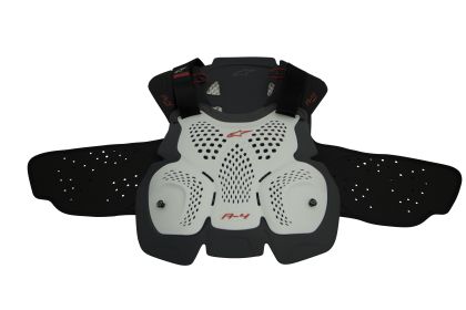 Протекторна броня ALPINESTARS A-4 Max WHITE/RED