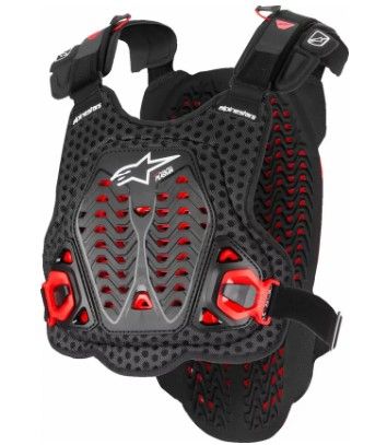 Armură de protecție ALPINESTARS A-5 PLASMA CHEST PRO BLK/RD/WHT