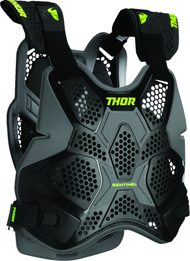 Протекторна броня THOR SENTINEL PRO BLACK/NEON GREEN