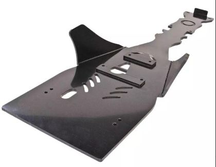 Протекторна тава AXP RACING CENTRAL SKID PLATE YFZ450R BK/RD