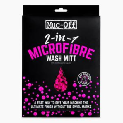 Muc-Off M-20411 Mănușă de curățare din microfibră 2 în 1