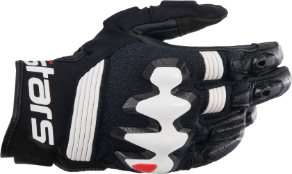 Gloves ALPINESTARS HALO BLK/WT