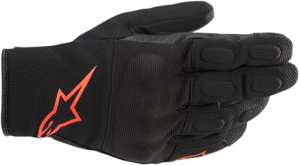 Mănuși ALPINESTARS S-MAX DRYSTAR NEGRU/ROȘU