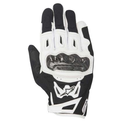 Mănuși ALPINESTARS SMX-2 AIR CARBON V2 NEGRU/ALB