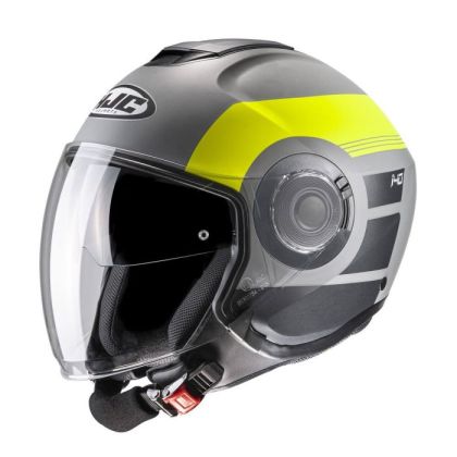 Скутер каска HJC i40 SPINA FLUO YELLOW 