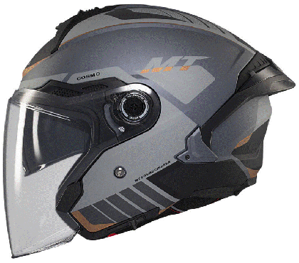 Scooter helmet MT COSMO SV CRUISER C2 MATT