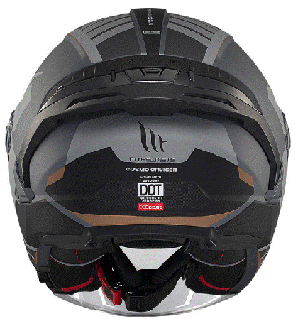 Scooter helmet MT COSMO SV CRUISER C2 MATT