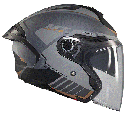 Scooter helmet MT COSMO SV CRUISER C2 MATT