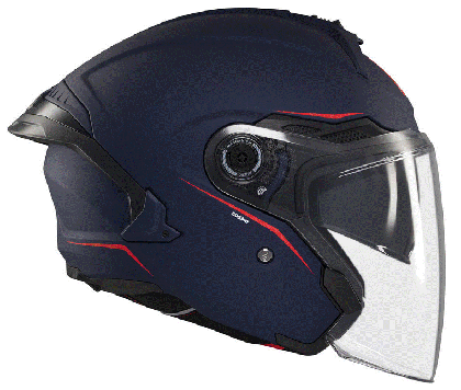 Scooter helmet MT COSMO SV SOLID A7 MATT BLUE