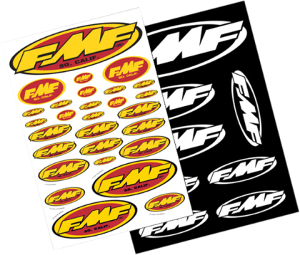 Стикери FMF DECAL FMF ASSORTED SHEET