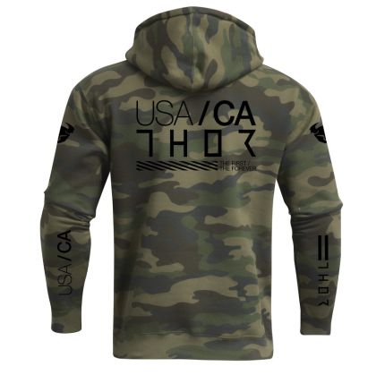 Hanorac THOR DIVISION FOREST CAMO PULLOVER