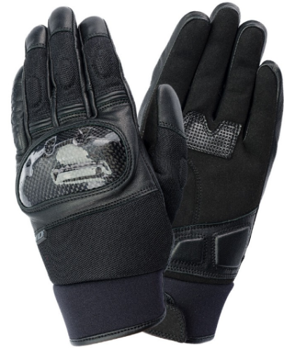 Textile motorcycle gloves MOTO ID CITY BLACK