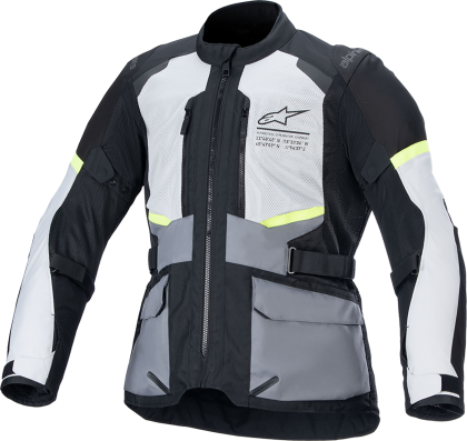 Υφασμάτινο μπουφάν μοτοσικλέτας ALPINESTARS ANDES AIR Drystar® BLACK/GRAY