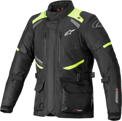 Textile motorcycle jacket ALPINESTARS ANDES V3 BLACK/YELLOW