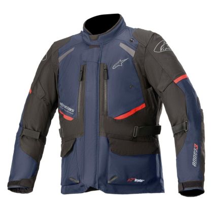 Υφασμάτινο μπουφάν μοτοσικλέτας ALPINESTARS ANDES V3 Σκούρο Μπλε/Μαύρο