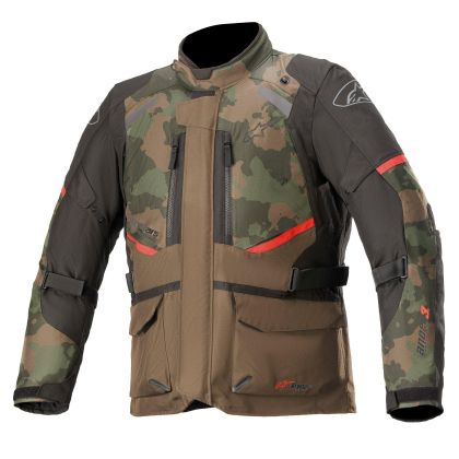 ALPINESTARS ANDES V3 Textile Motorcycle Jacket Dark Khaki/Camo