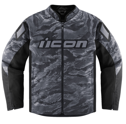 Geacă textilă motocicletă ICON HOOLIGAN CE TIGER`S BLOOD GREY