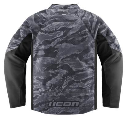 Geacă textilă motocicletă ICON HOOLIGAN CE TIGER`S BLOOD GREY