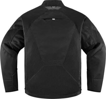 Textile motorcycle jacket ICON MESH AF BLACK