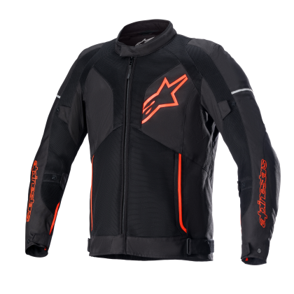 Υφασμάτινο μπουφάν ALPINESTARS VIPER V3 AIR BLACK/ΚΟΚΚΙΝΟ