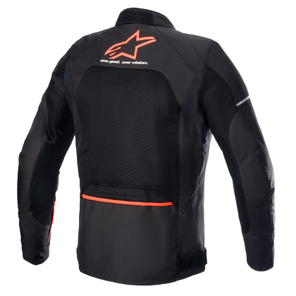 Υφασμάτινο μπουφάν ALPINESTARS VIPER V3 AIR BLACK/ΚΟΚΚΙΝΟ