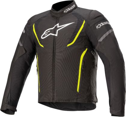 Текстилно яке ALPINESTARS T-JAWS V3 WATERPROOF BLACK//NEON YELLOW