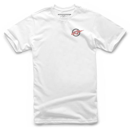 Тениска ALPINESTARS TEE TRACK WHITE