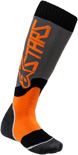 Socks ALPINESTARS MX Plus 2 GRAY/ORANGE