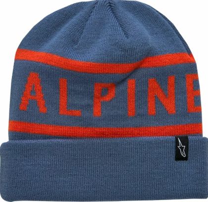 Шапка ALPINESTARS BEANIE CUFF WORDY BL/RED