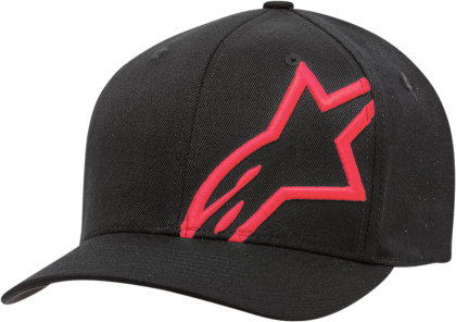 ALPINESTARS CORP SHIFT 2 FLEXFIT BLACK/RED hat