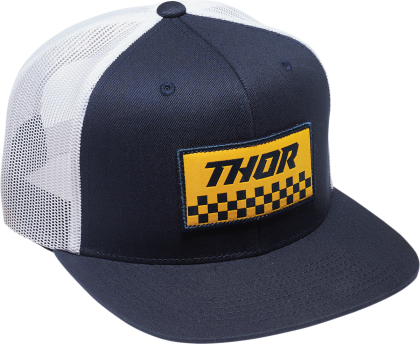 Шапка THOR CHECKER NAVY/WHITE