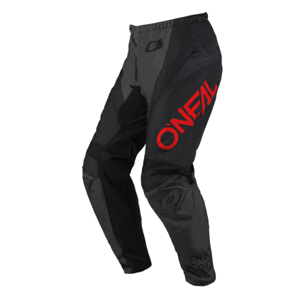 Детски мотокрос брич O'NEAL ELEMENT RACEWEAR BLACK/GRAY/RED V.25