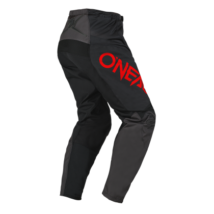 Pantaloni de motocross pentru copii O'NEAL ELEMENT RACEWEAR BLACK/GRY/RED V.25