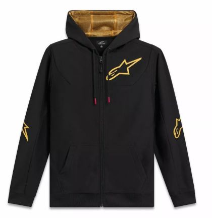 Мото суитшърт ALPINESTARS Sessions V3 BLACK/GOLD