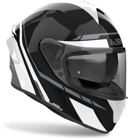 Helmet AIROH SPARK 2 SPINNER BLACK/ WHITE