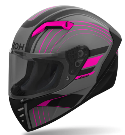 Helmet AIROH CONNOR ACHIEVE PINK MATT