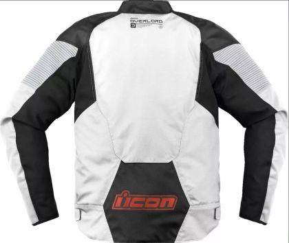 Motorcycle jacket ICON Overlord 3 WHITE