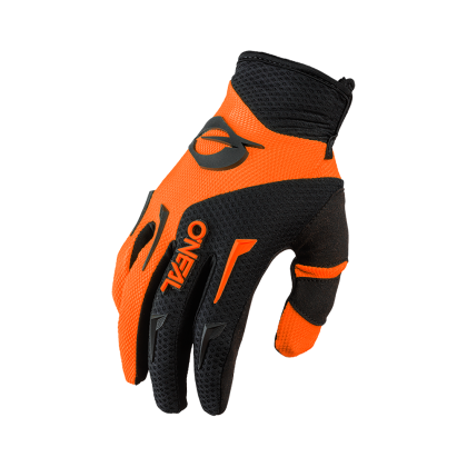 Children's motocross gloves O'NEAL ELEMENT ORANGE/BLACK 2021