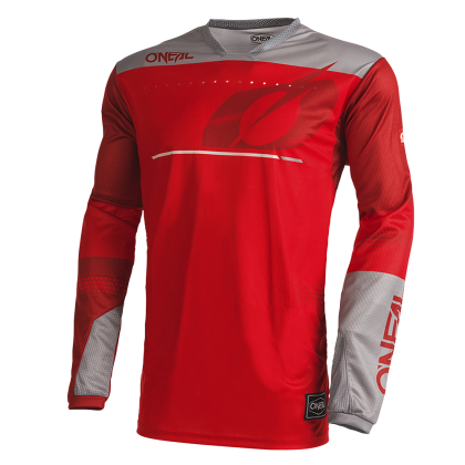 Cămașă de motocross O'NEAL HARDWEAR HAZE V.22 RED/GRY