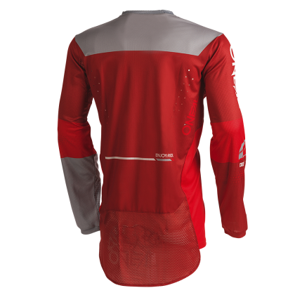 Cămașă de motocross O'NEAL HARDWEAR HAZE V.22 RED/GRY