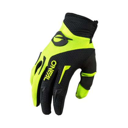 Детски мотокрос ръкавици O'NEAL ELEMENT NEON YELLOW/BLACK 2021