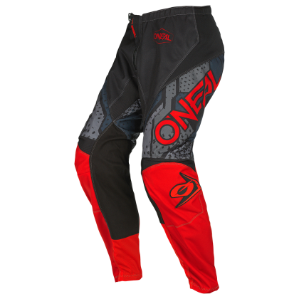 Children's motocross breeches O'NEAL ELEMENT CAMO V.22-BLACK/RED