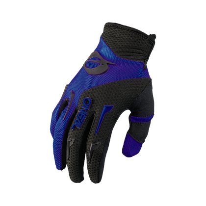 Children's motocross gloves O'NEAL ELEMENT BLUE/BLACK 2021