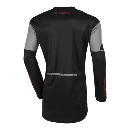 Motocross shirt O'NEAL ELEMENT BRAND V.23 BLACK/RED