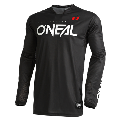 Tricou motocross O'NEAL HARDWEAR ELITE CLASSIC V.22 NEGRU