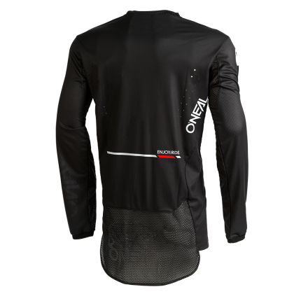 Tricou motocross O'NEAL HARDWEAR ELITE CLASSIC V.22 NEGRU