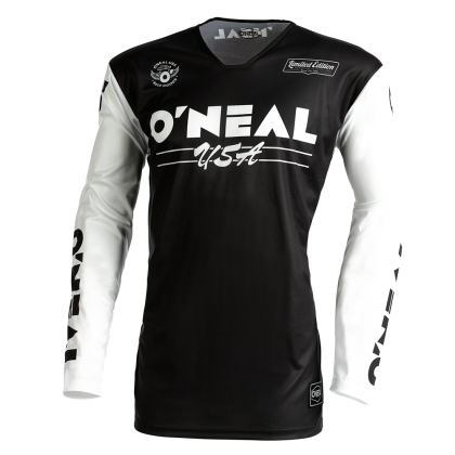 Motocross shirt O'NEAL MAYHEM BULLET V.22 BLACK/WHITE