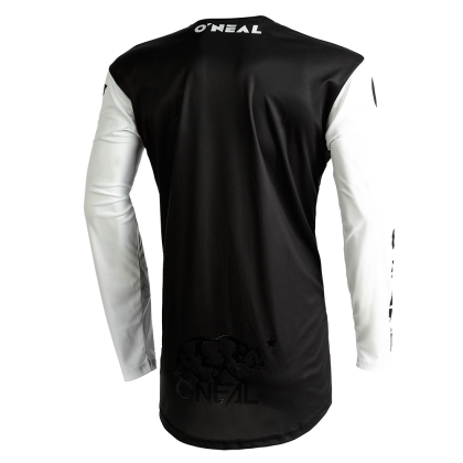 Motocross shirt O'NEAL MAYHEM BULLET V.22 BLACK/WHITE